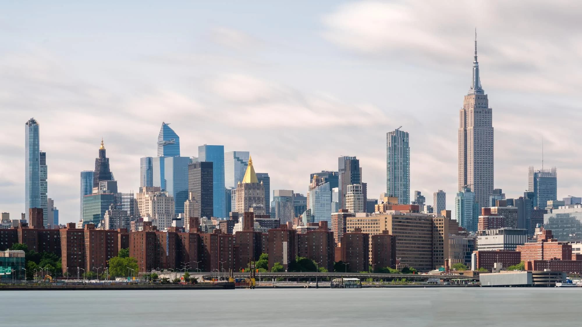Modern city skyline — after development